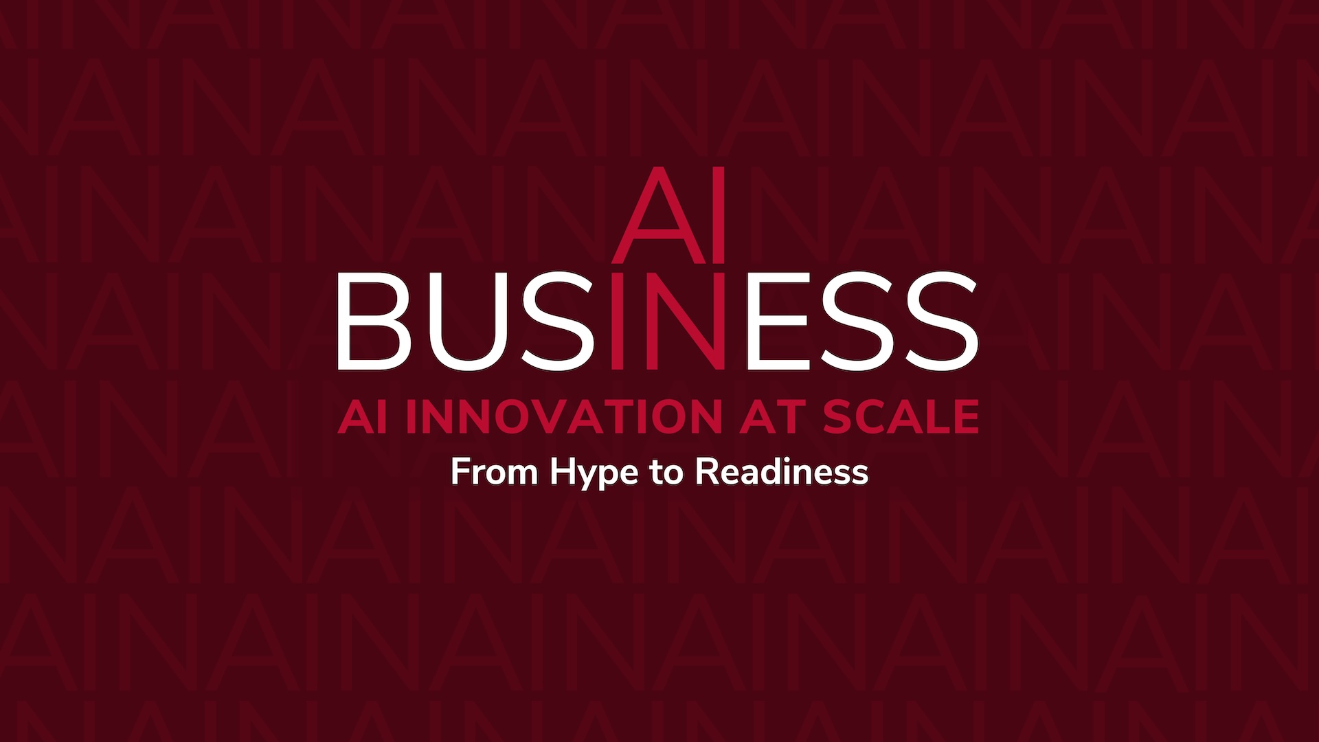 2026 AI in Business Conference logo - Fisher College of Business at The Ohio State University